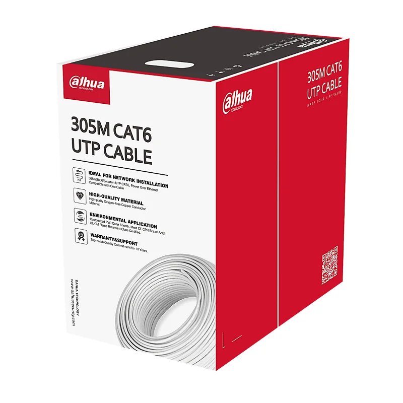 Dahua Cat6 UTP Networking Cable 305M Pure Copper